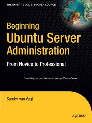 cover image of Beginning Ubuntu Server Administration